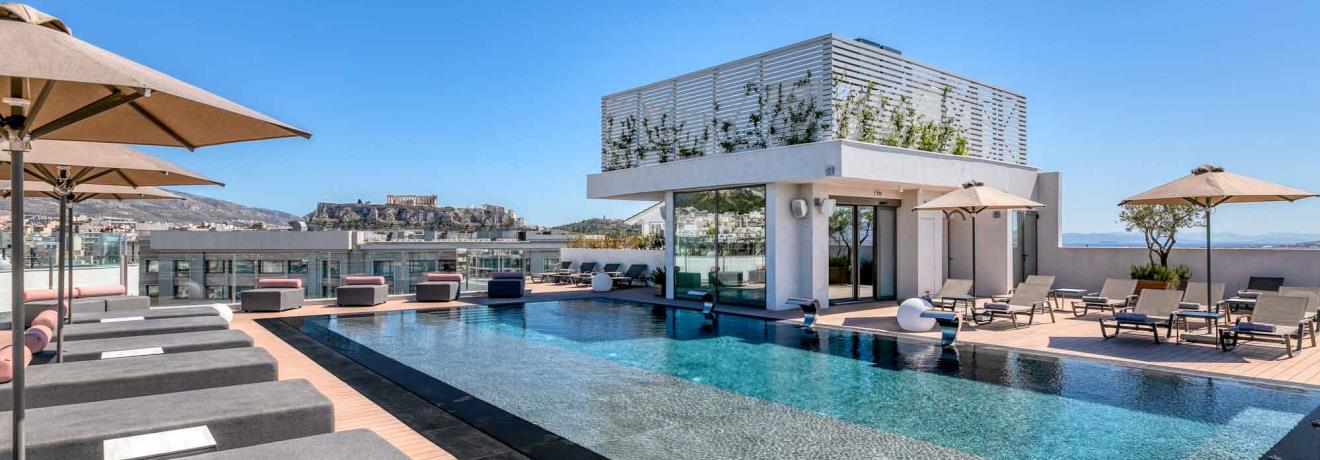 Swimming pool / Acropolis View