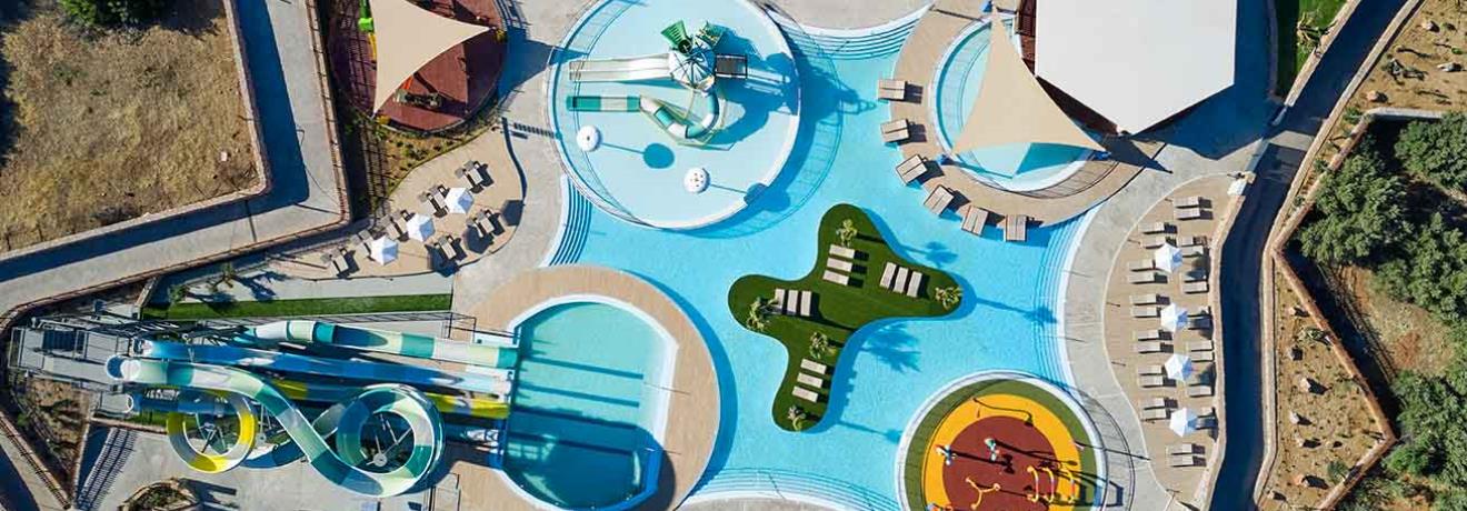 Aqua Park - αεροφωτογραφία