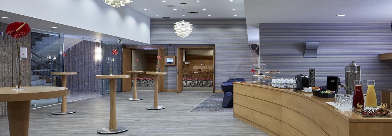 Conference room reception