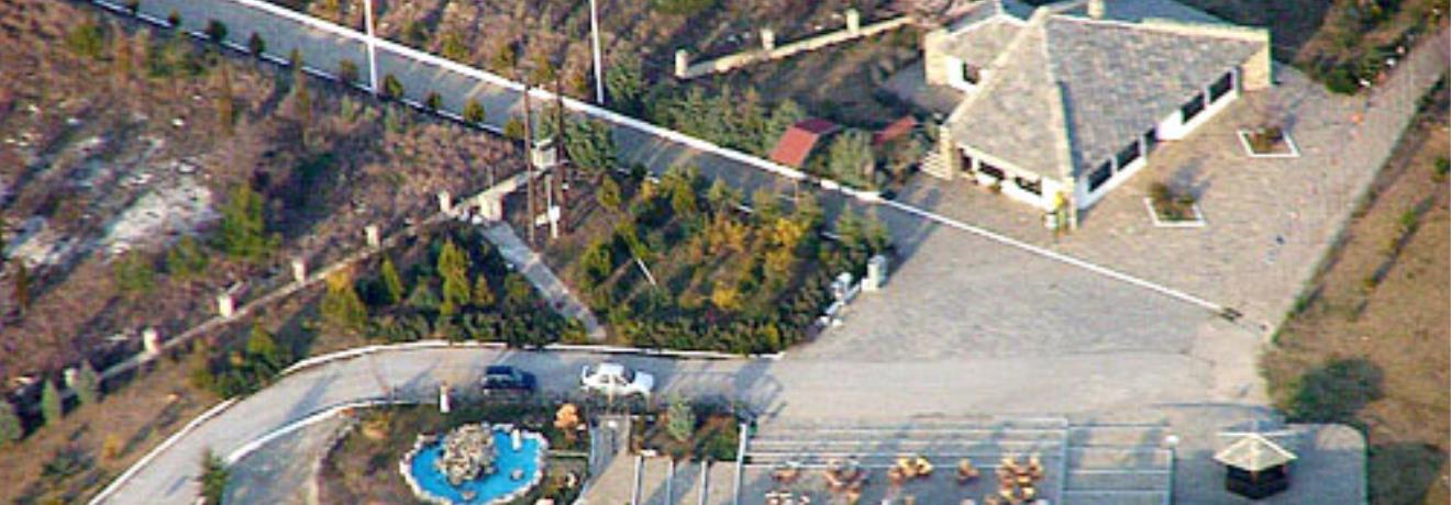 Cave of Alistrati, an aerial photo