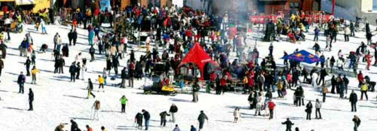 The facilities of the ski centre