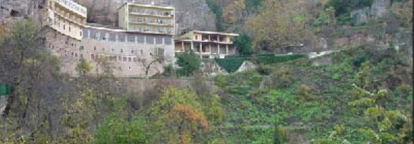 View of the monastery complex