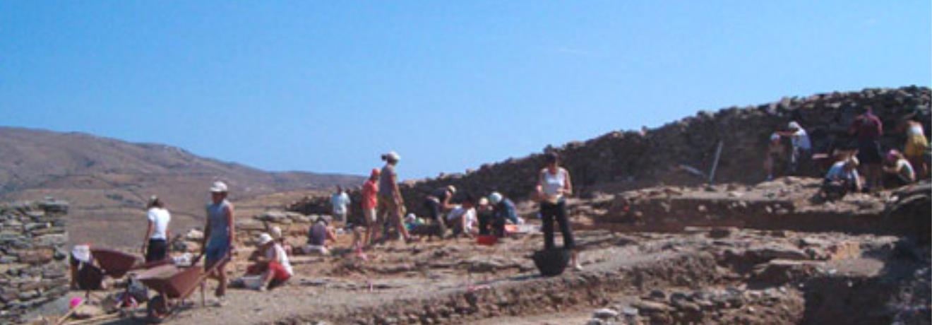 Kythnos/Messaria, Vryokastro - the walls are dated in archaic & classical eras