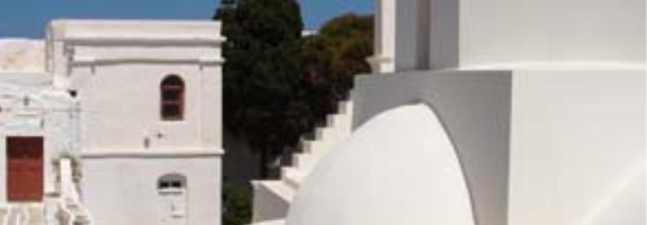 Monastery of the Taxiarches at Serifos, it was the religious & economic centre of the island during the Turkish domination