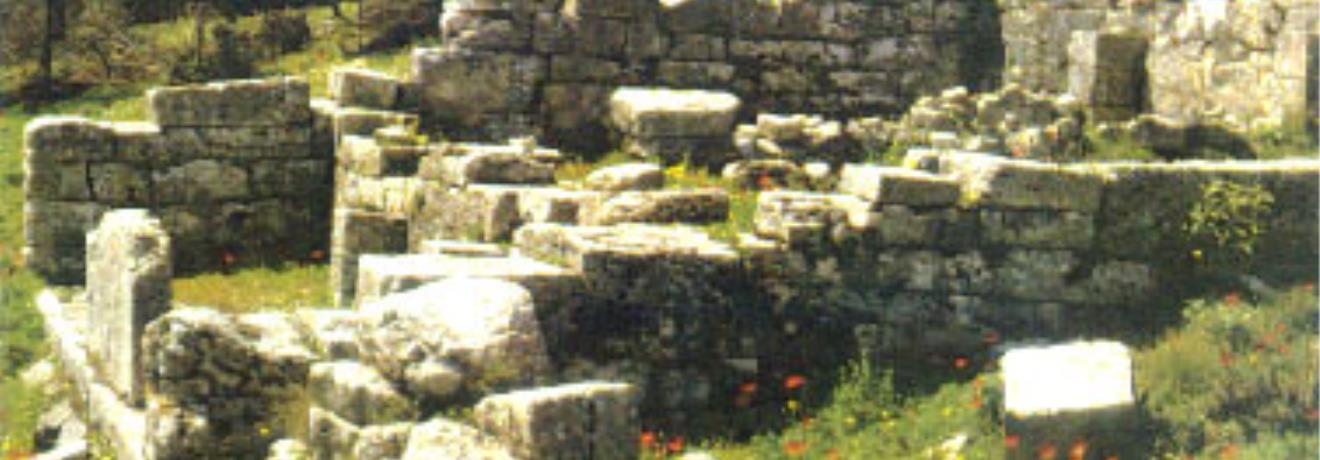 Temple of Despoina - The ancient fountain-cistern. Lycossoura
