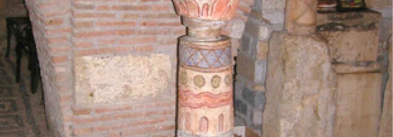 Archaeological Site of Ancient Mantineia, Church of Agia Fotini - inside the church there are icons of mythological themes, but in a christian perspective