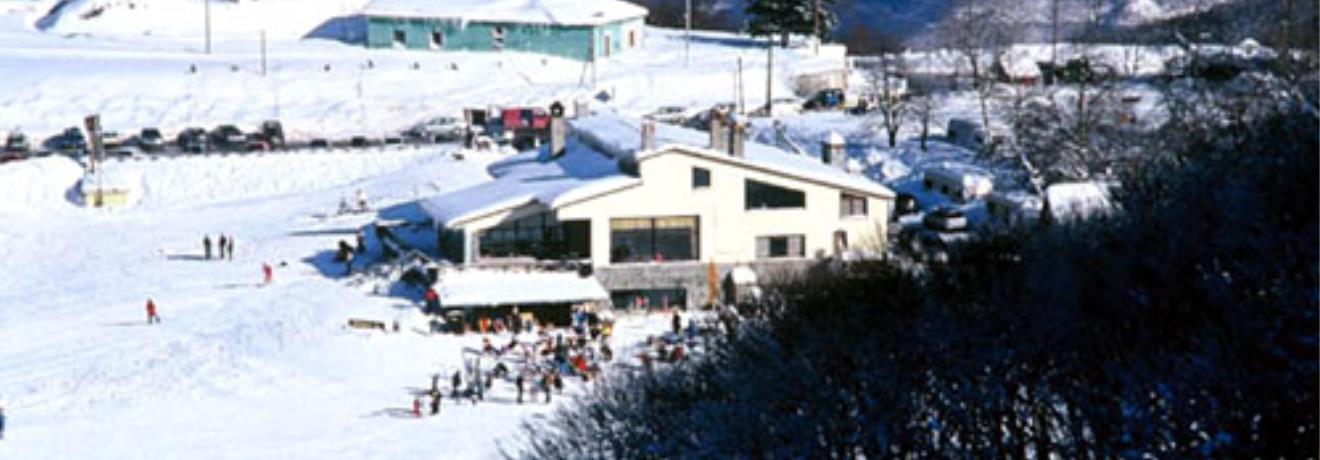 A panoramic view of the ski centre