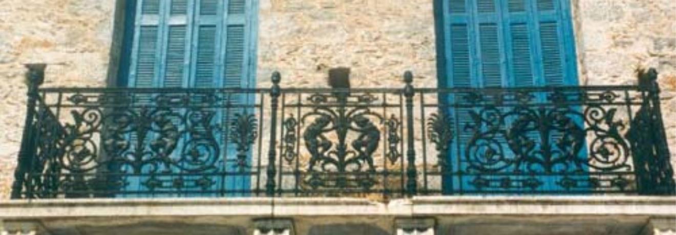 Traditional balkony