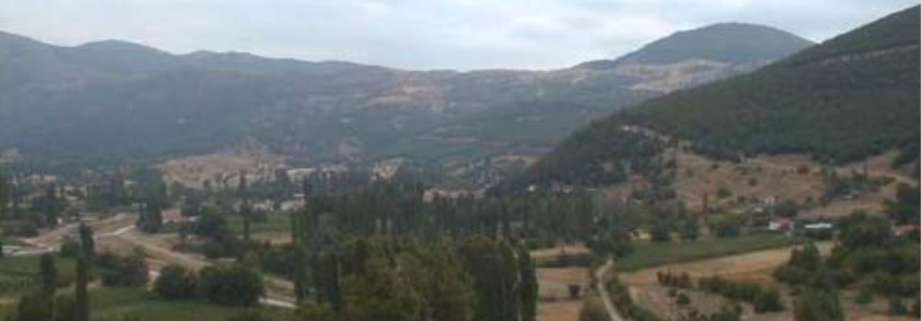 Panoramic view of the area