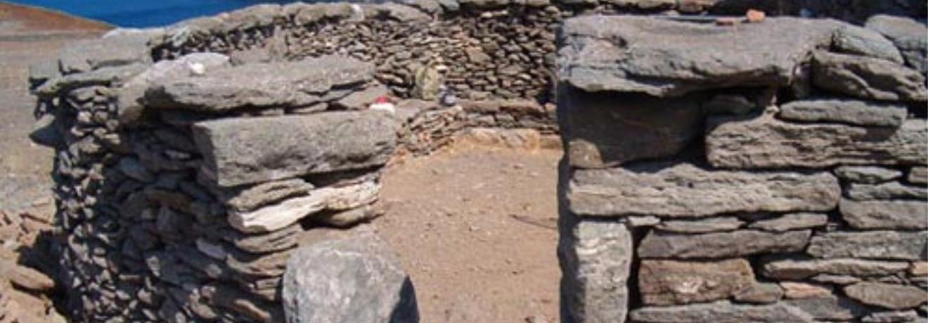 Kythnos/Messaria, Vryokastro - researches have given data on town planning & development of the era