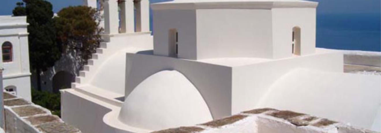 Monastery of the Taxiarches at Serifos, there are important religious heirlooms that are kept in its ambry