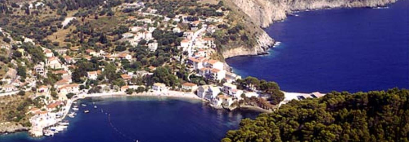 Castle of Assos; the peninsula houses the Castle of Assos, whereas the village is built right on the isthmus