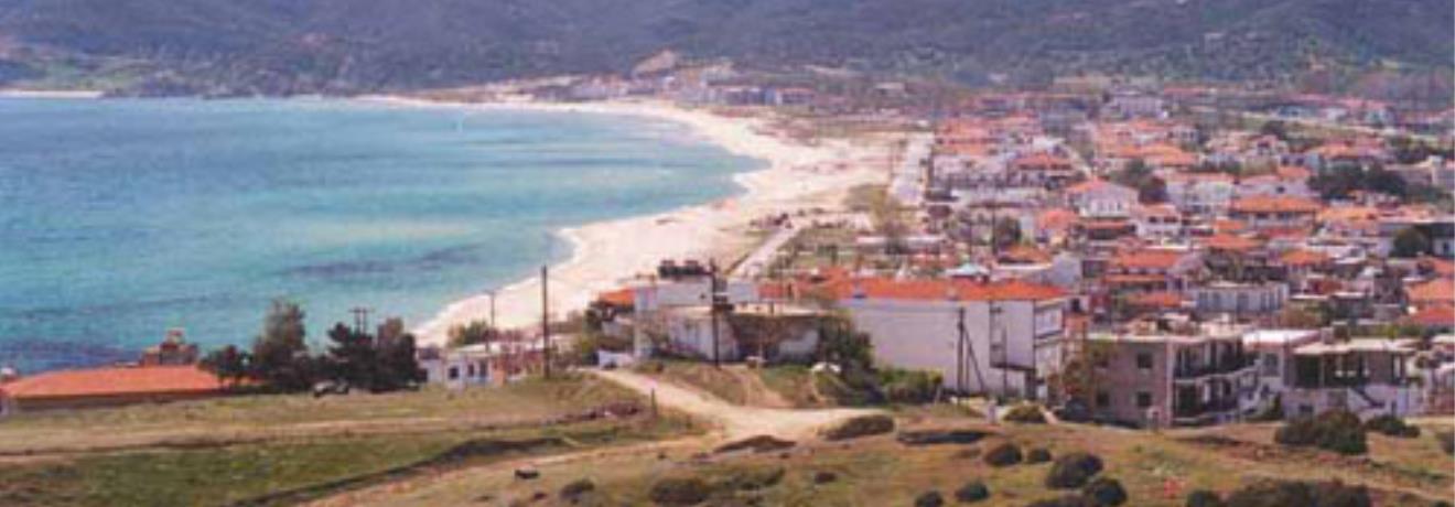 The beach of Sarti