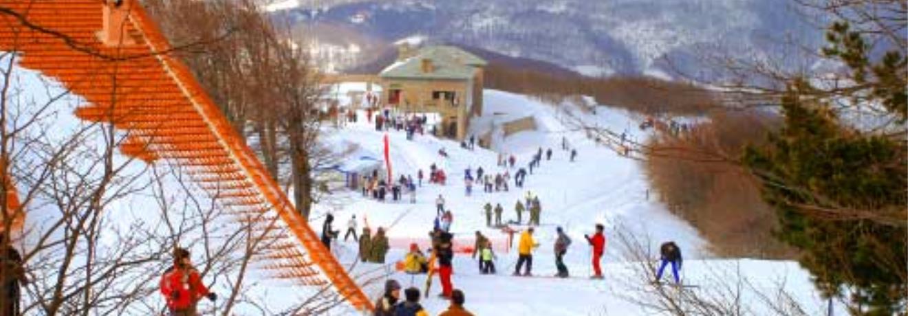 A general view of the ski centre