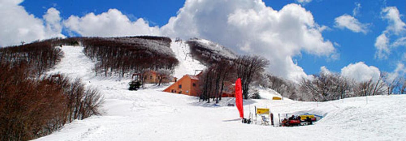 A view of the ski centre