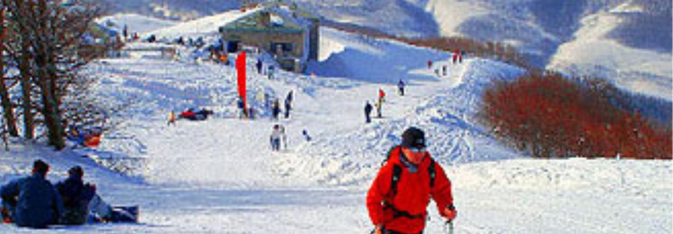A Pilio ski centre view
