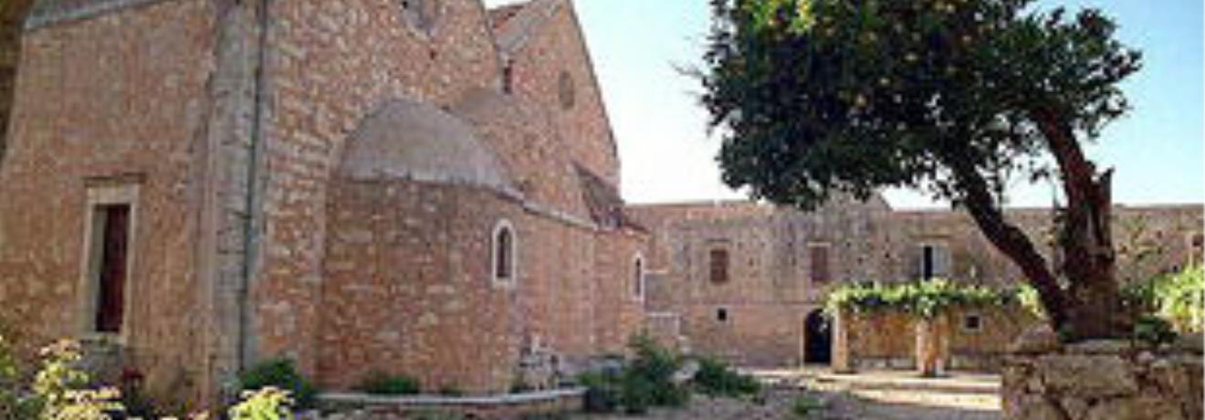 The monastery's thick, high walls turned it into a rebels' centre during the Cretan revolutionary war