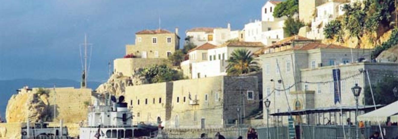 View of the Historical Museum of Hydra