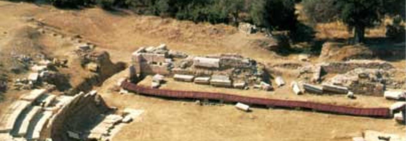 Archaeological site of Maronia, ancient theatre