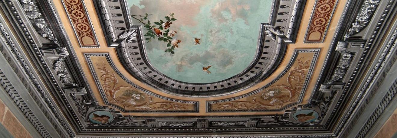Detail from the ceiling art