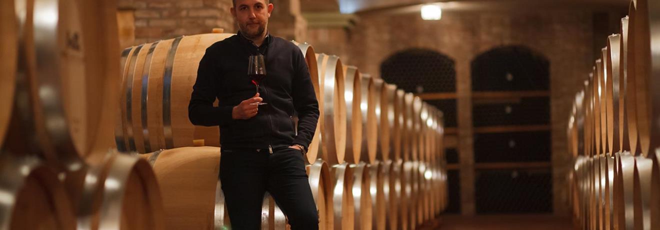 Winemaker Akis Papadopoulos