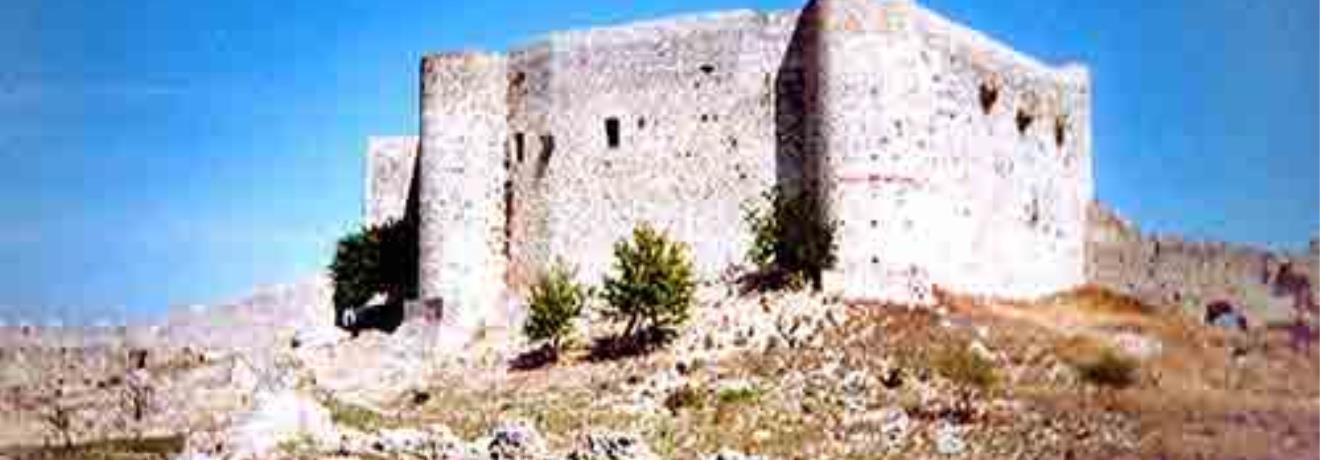 Chlemoutsi castle at Kastro-Kylini, Ilia