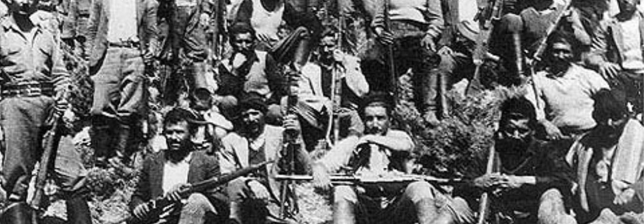 Cretan fighters for the liberation from the Germans