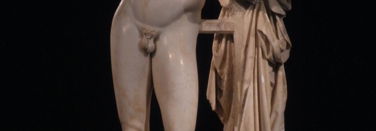 Hermes by Praxiteles (ca. 330 BC), Museum of Olympia
