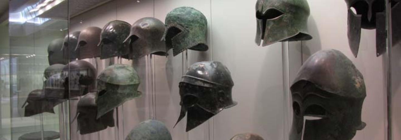 Corinthian style helmets: Tokens of gratitude from warriors to Zeus