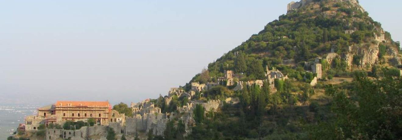 The Byzantine town of Mystras